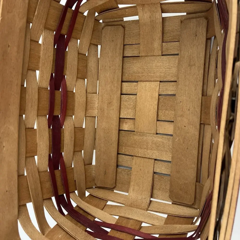 American Traditions Handwoven Medium Basket Set 1995 | Signed 11